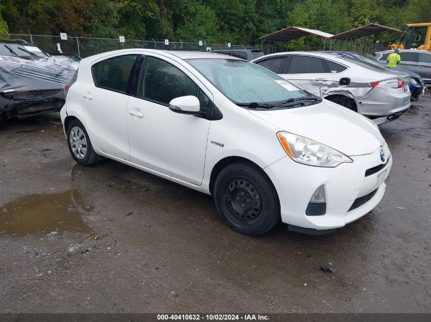 2013 TOYOTA PRIUS C