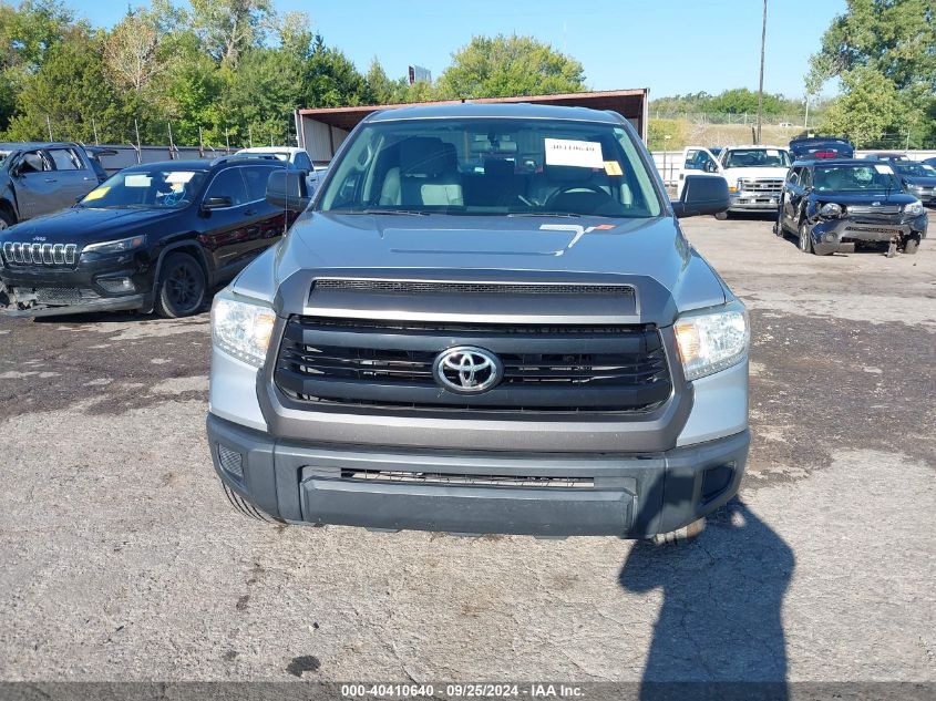 2014 Toyota Tundra Sr 4.6L V8 VIN: 5TFRM5F18EX074628 Lot: 40410640