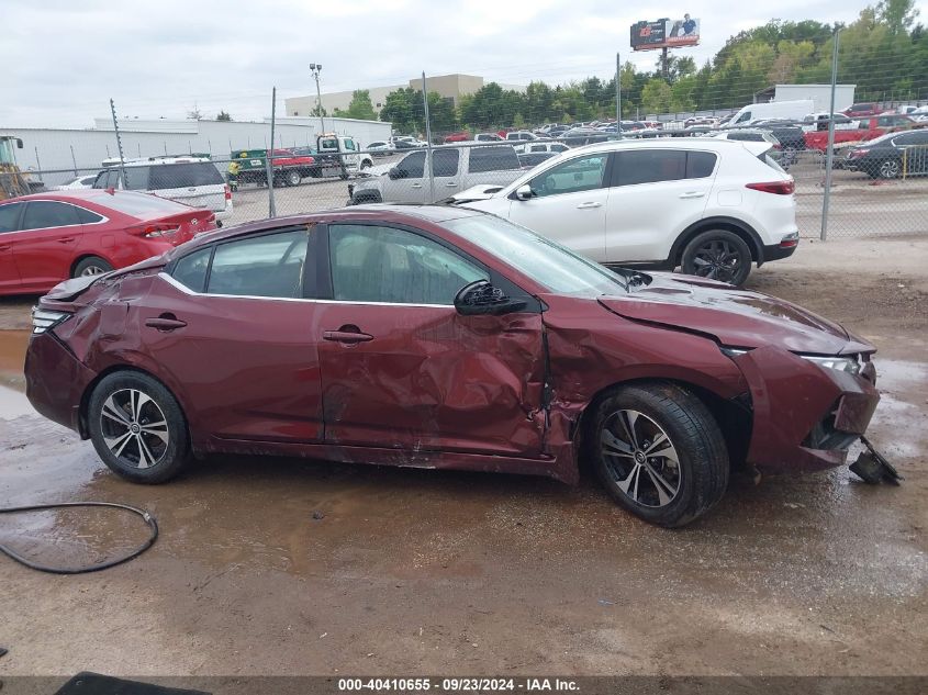 2021 Nissan Sentra Sv Xtronic Cvt VIN: 3N1AB8CV3MY277647 Lot: 40410655