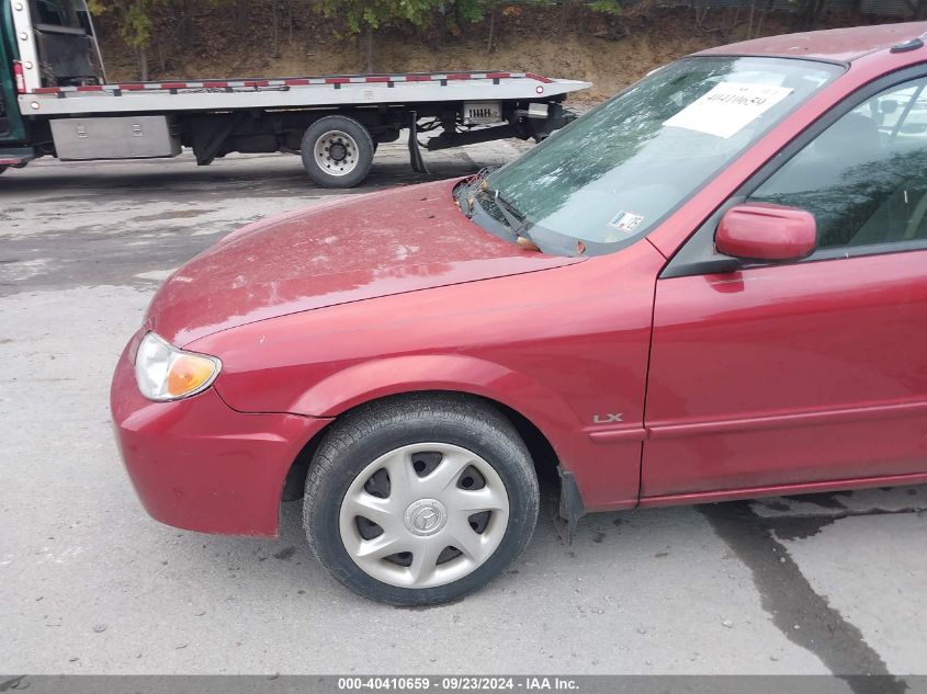 2002 Mazda Protege Dx/Es/Lx VIN: JM1BJ225721585358 Lot: 40410659