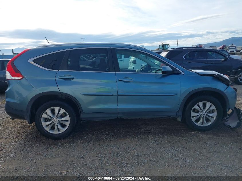 2014 Honda Cr-V Exl VIN: 2HKRM4H76EH603114 Lot: 40410684