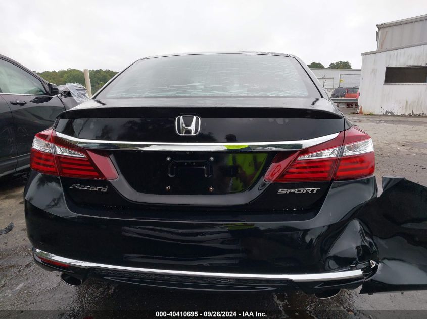 1HGCR2F5XGA107760 2016 Honda Accord Sport