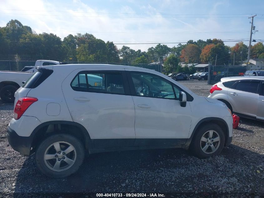 2016 Chevrolet Trax Ls VIN: 3GNCJNSB4GL270567 Lot: 40410733