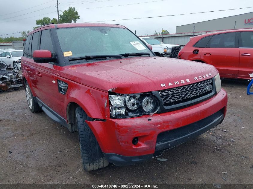 2013 Land Rover Range Rover Sport Hse VIN: SALSK2D42DA799381 Lot: 40410746