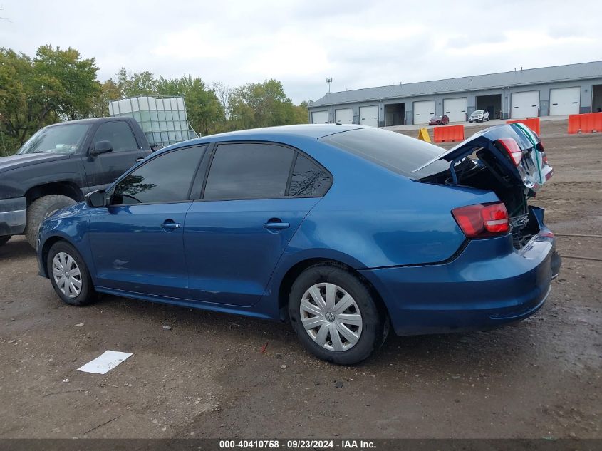 2016 Volkswagen Jetta 1.4T S VIN: 3VW267AJ7GM377906 Lot: 40410758