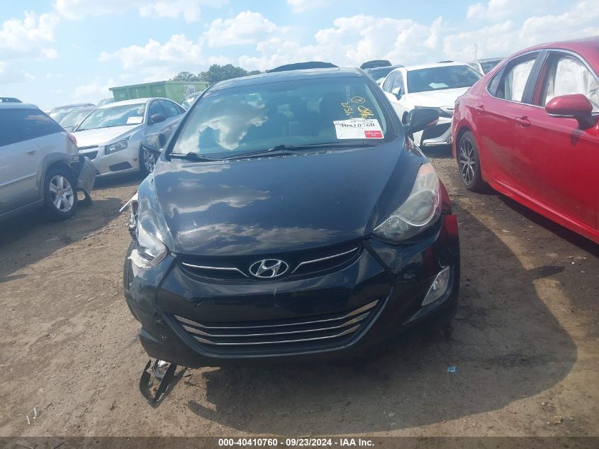 2013 Hyundai Elantra Gls/Limited VIN: KMHDH4AE4DU834522 Lot: 40410760