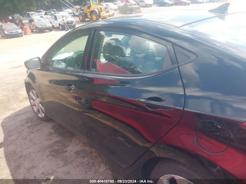 KMHDH4AE4DU834522 2013 Hyundai Elantra Gls/Limited
