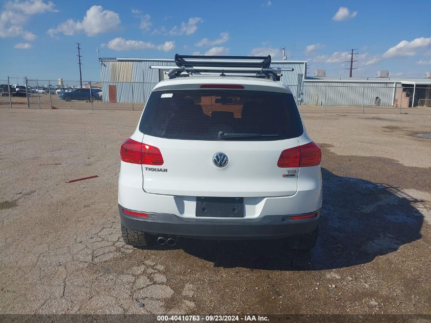 WVGBV7AX8GW552301 2016 Volkswagen Tiguan S