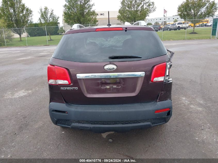 2011 Kia Sorento Lx VIN: 5XYKTDA22BG177606 Lot: 40410776