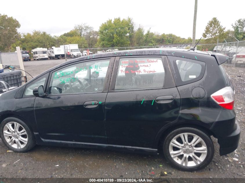 2009 Honda Fit Sport VIN: JHMGE88409S002238 Lot: 40410789