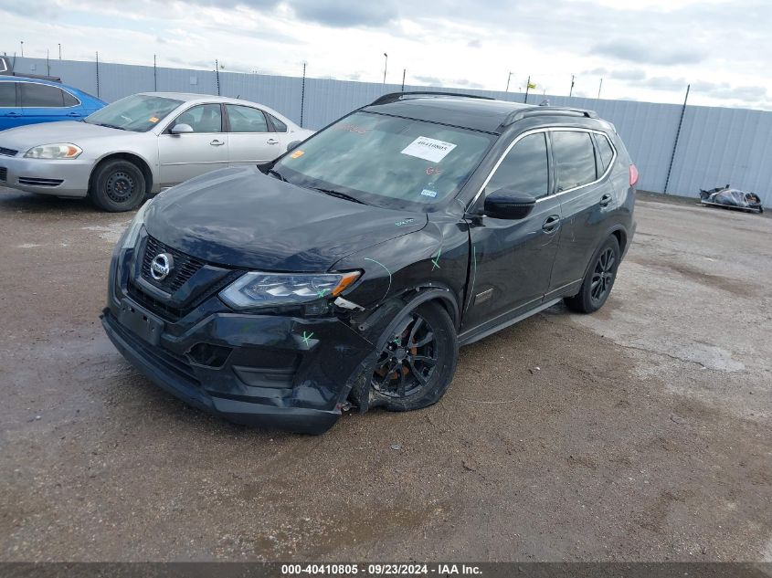 2017 Nissan Rogue Sv VIN: 5N1AT2MT1HC769978 Lot: 40410805