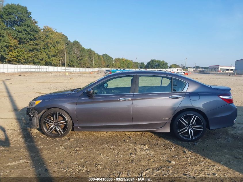 1HGCR2F52HA057373 2017 Honda Accord Sport