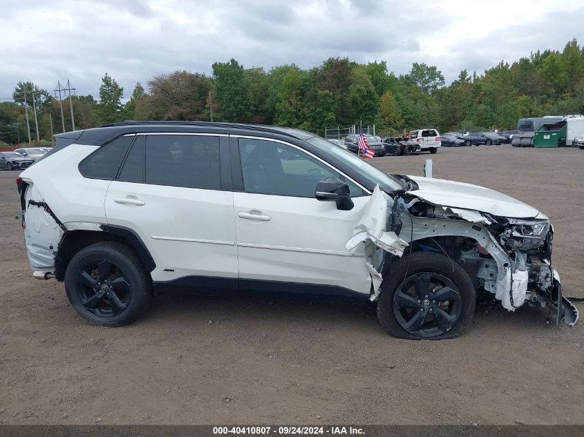 2021 Toyota Rav4 Hybrid Xse VIN: 4T3E6RFV0MU062317 Lot: 40410807