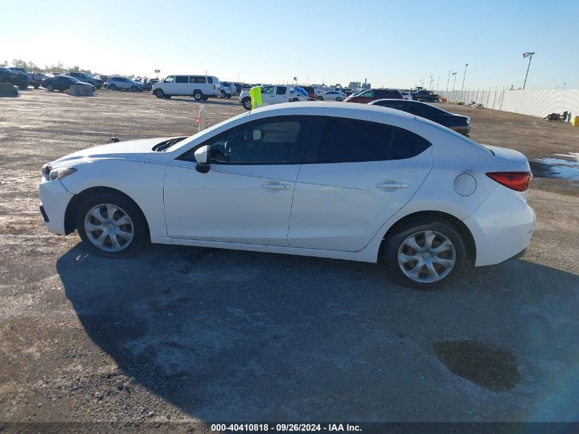 2014 Mazda Mazda3 I Sport VIN: JM1BM1U70E1168863 Lot: 40410818