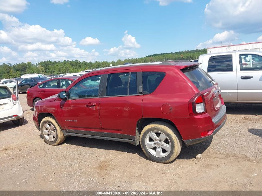 2017 Jeep Compass Latitude Fwd VIN: 1C4NJCEB9HD198662 Lot: 40410830