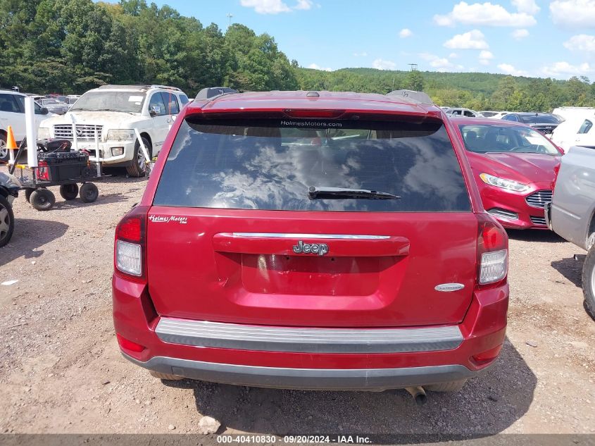 2017 Jeep Compass Latitude Fwd VIN: 1C4NJCEB9HD198662 Lot: 40410830