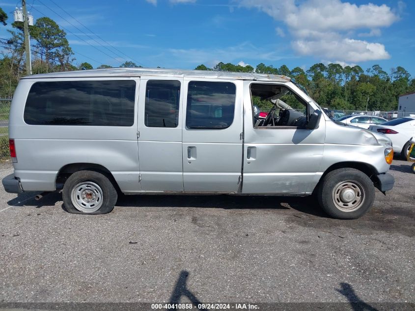 2004 Ford Econoline E150 Wagon VIN: 1FMRE11WX4HB03995 Lot: 40410858