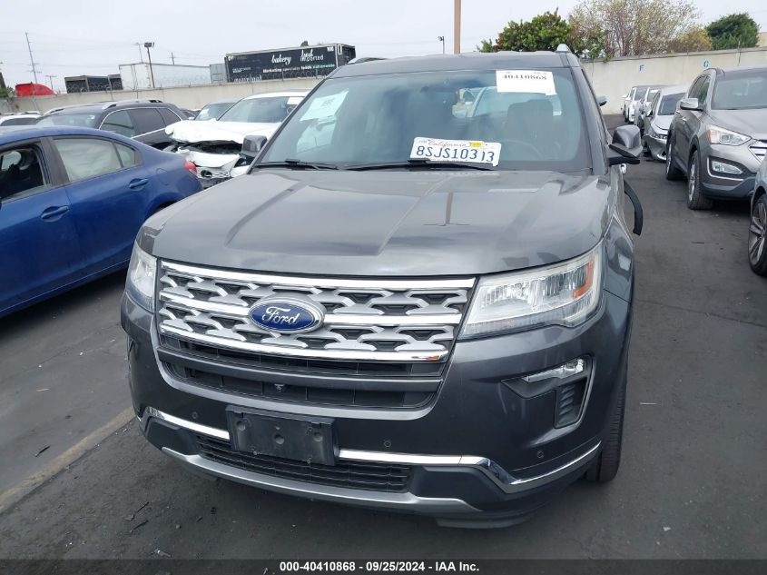 1FM5K7F80JGC16537 2018 Ford Explorer Limited