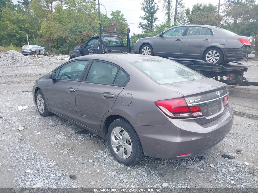 2015 HONDA CIVIC LX - 19XFB2F55FE040125