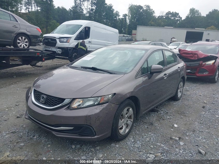 2015 HONDA CIVIC LX - 19XFB2F55FE040125