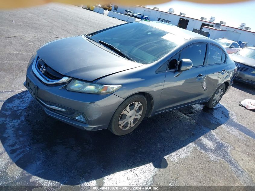 19XFB4F32DE200663 2013 Honda Civic Hybrid