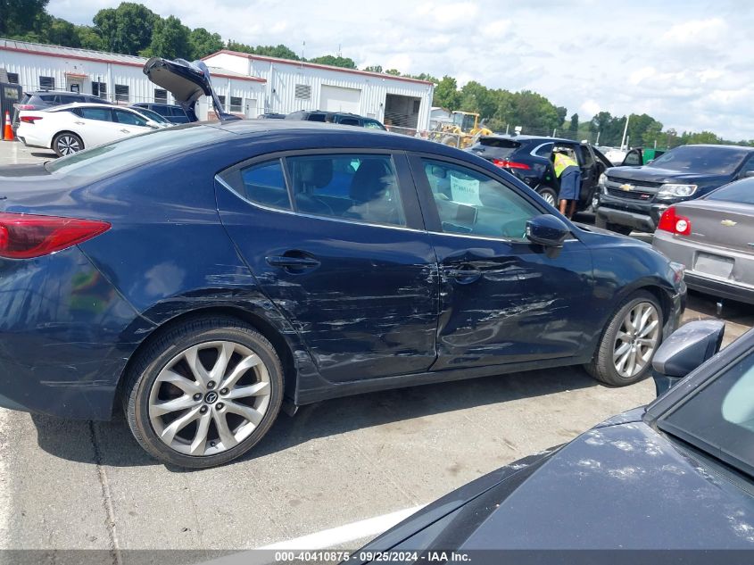 2014 Mazda Mazda3 S Touring VIN: JM1BM1V38E1172767 Lot: 40410875