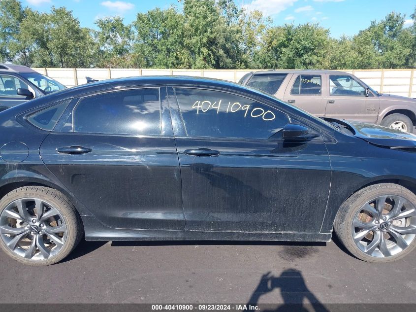 2015 Chrysler 200 S VIN: 1C3CCCBBOFN653349 Lot: 40410900