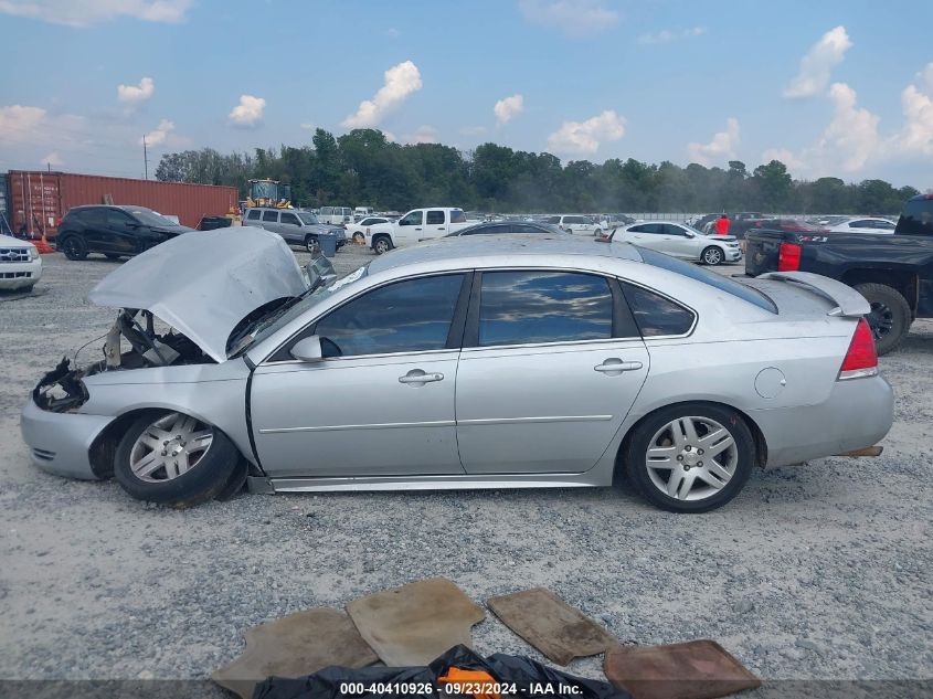 2013 Chevrolet Impala Lt VIN: 2G1WB5E38D1198382 Lot: 40410926