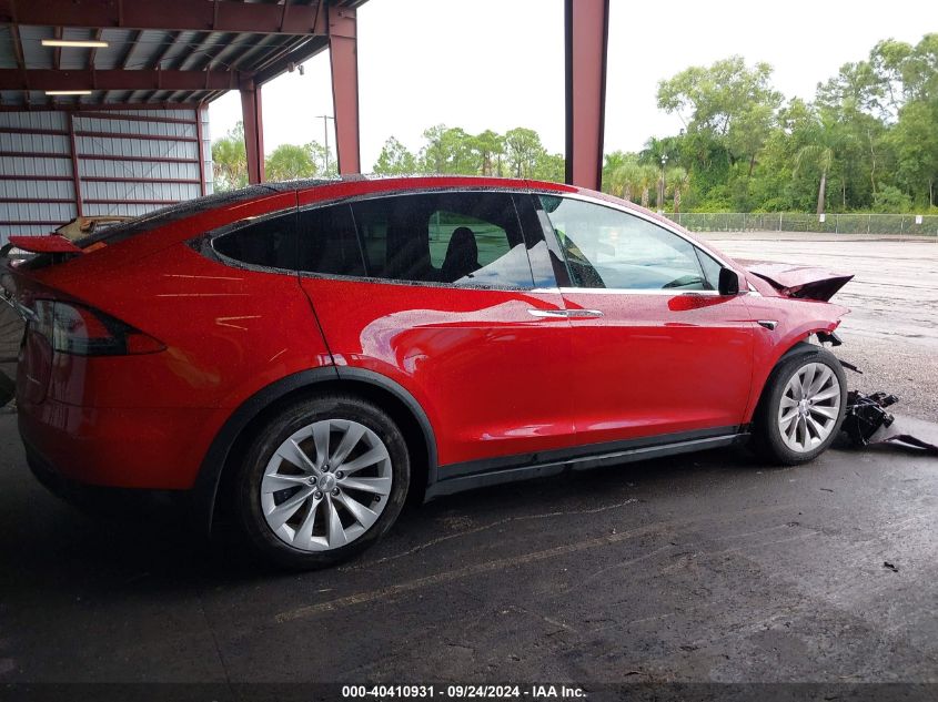 2020 Tesla Model X VIN: 5YJXCAE28LF236066 Lot: 40410931