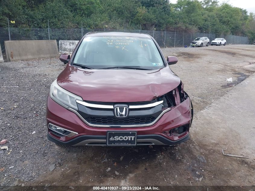 2015 Honda Cr-V Ex VIN: 2HKRM4H55FH634483 Lot: 40410937