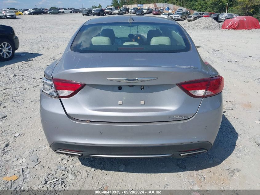 2015 Chrysler 200 C VIN: 1C3CCCCG1FN520156 Lot: 40410939