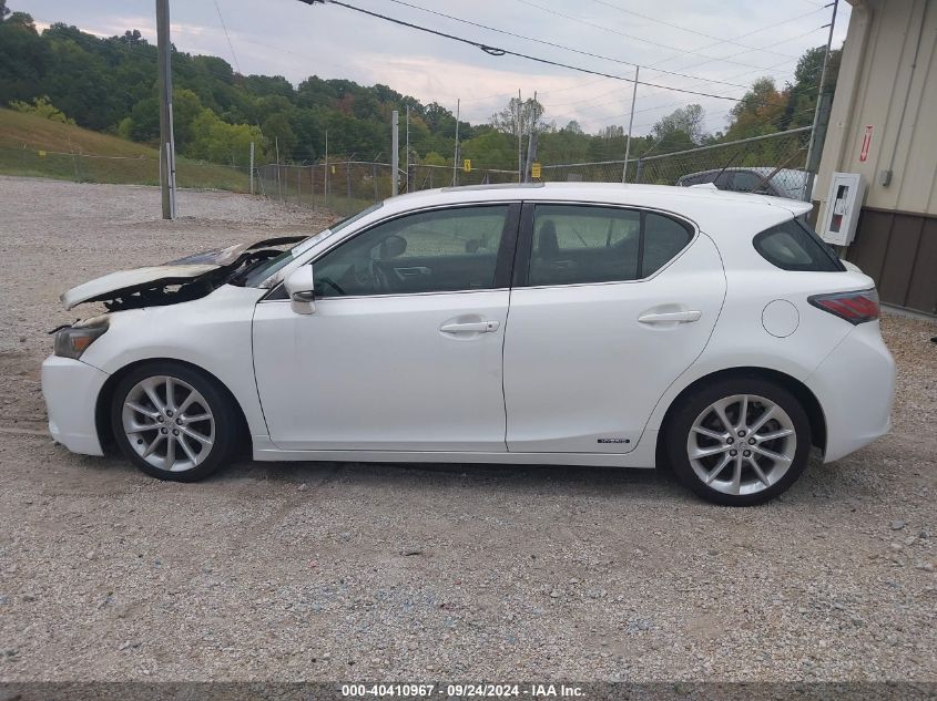 2013 Lexus Ct 200H Hybrid VIN: JTHKD5BH2D2131601 Lot: 40410967