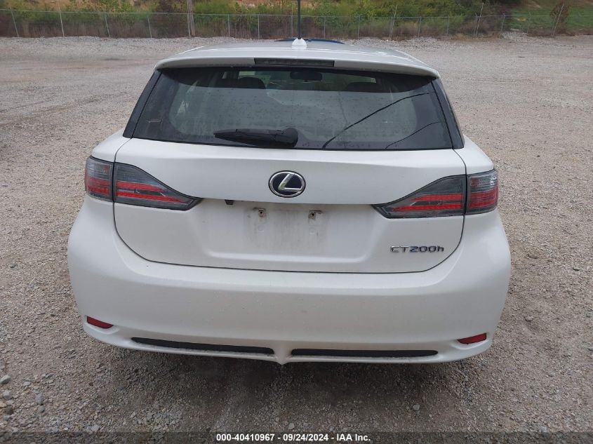 2013 Lexus Ct 200H Hybrid VIN: JTHKD5BH2D2131601 Lot: 40410967