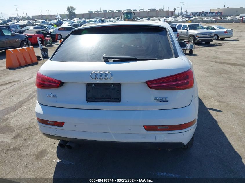 2017 Audi Q3 2.0T Premium VIN: WA1JCCFS5HR010210 Lot: 40410974