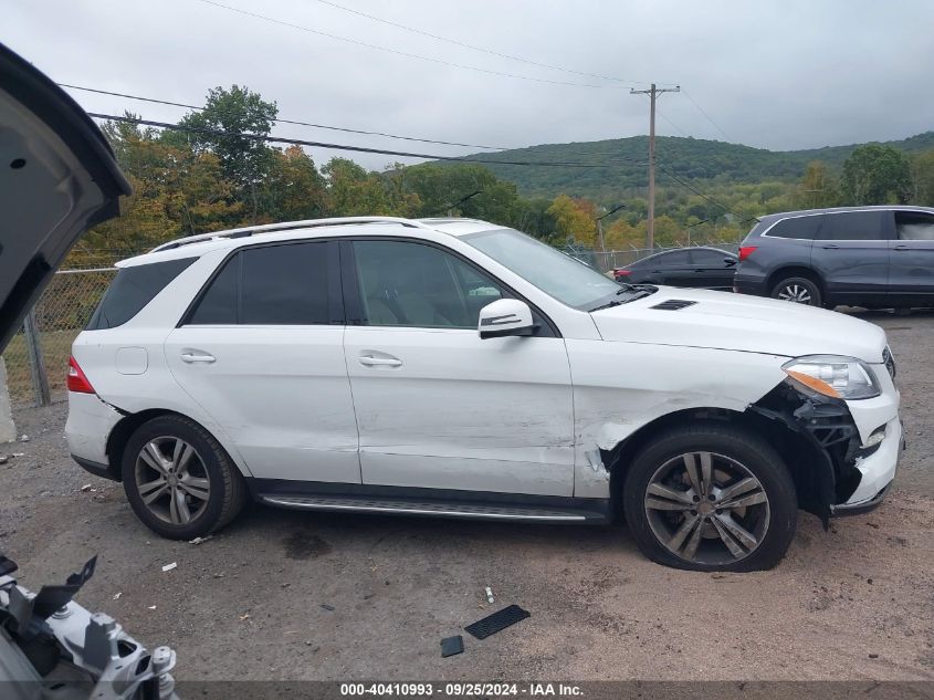 2015 Mercedes-Benz Ml 350 4Matic VIN: 4JGDA5HB9FA470513 Lot: 40410993