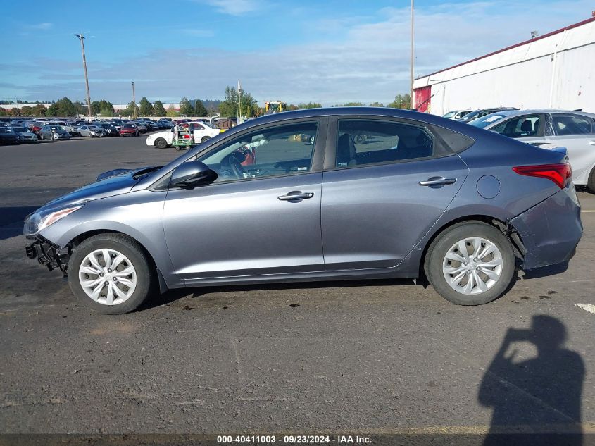 2020 Hyundai Accent Se VIN: 3KPC24A68LE107620 Lot: 40411003