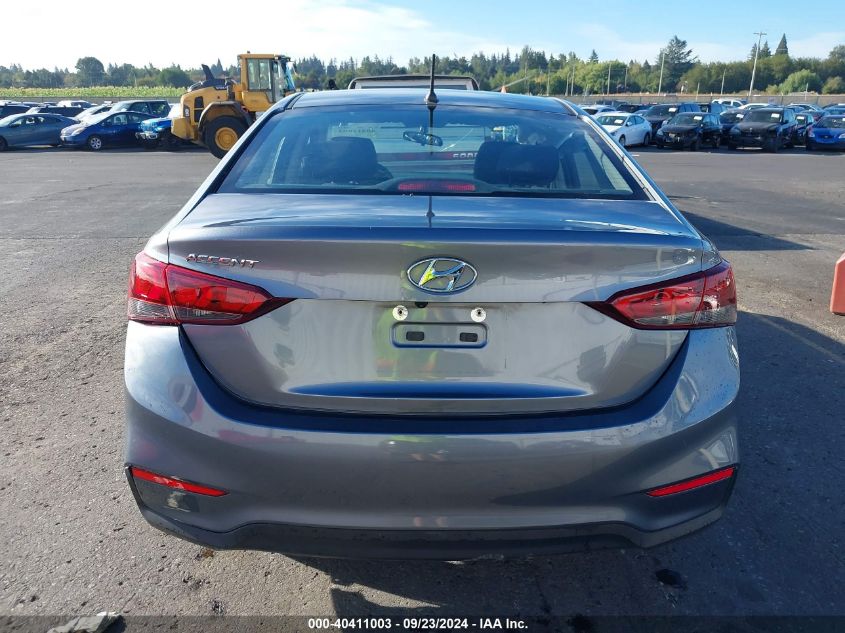 2020 Hyundai Accent Se VIN: 3KPC24A68LE107620 Lot: 40411003