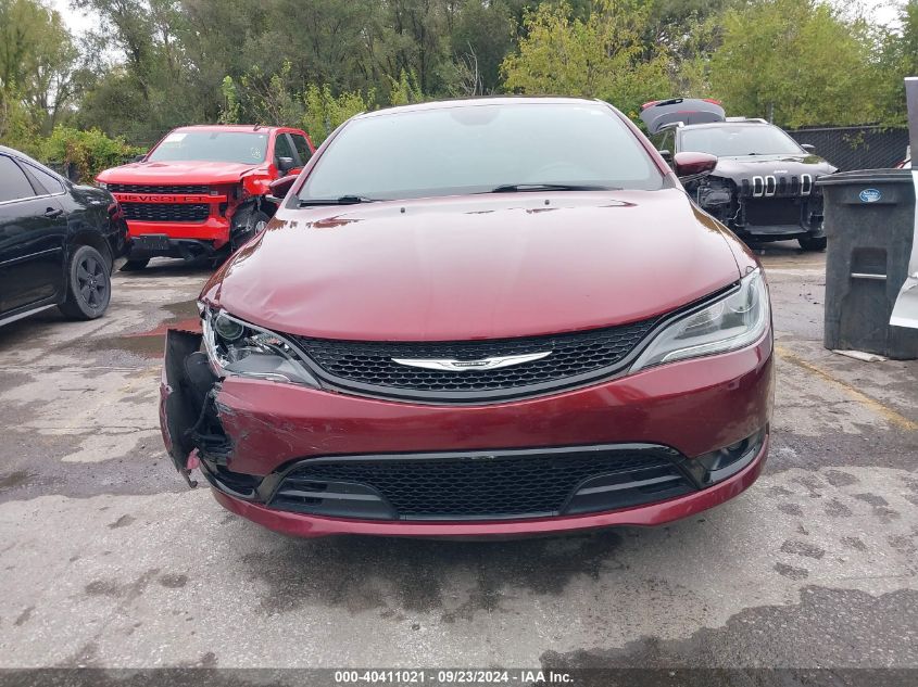 2016 Chrysler 200 S VIN: 1C3CCCBB4GN125203 Lot: 40411021