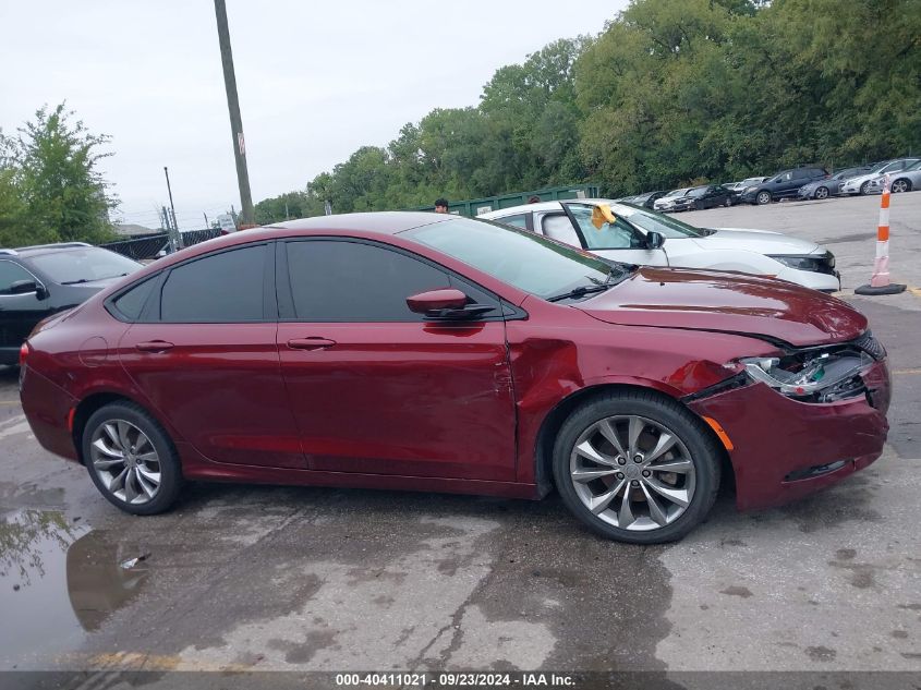 2016 Chrysler 200 S VIN: 1C3CCCBB4GN125203 Lot: 40411021