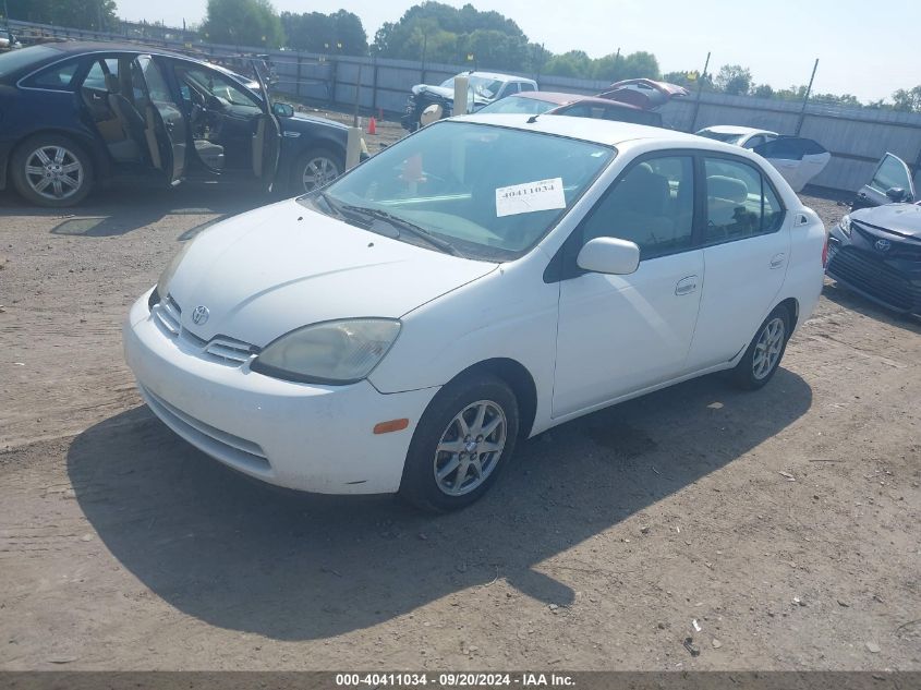 2001 Toyota Prius Base (Ecvt) VIN: JT2BK12U010036709 Lot: 40411034