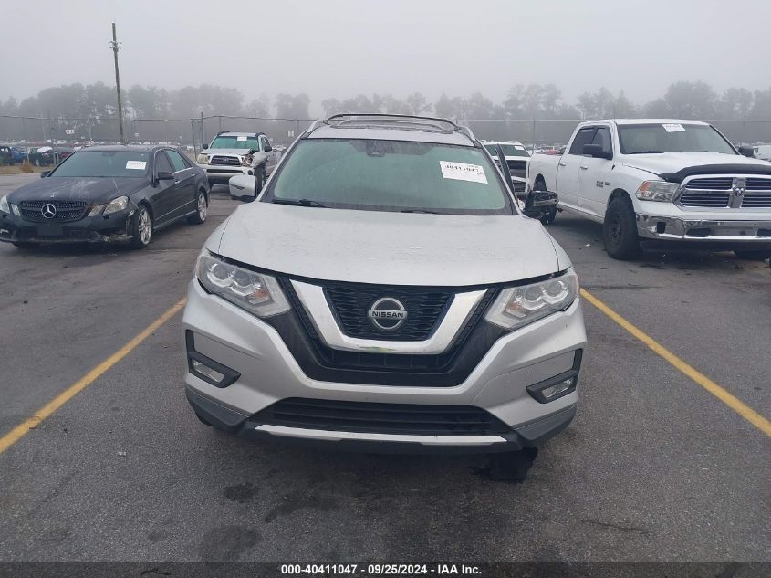 2018 Nissan Rogue Sl VIN: JN8AT2MT7JW491620 Lot: 40411047