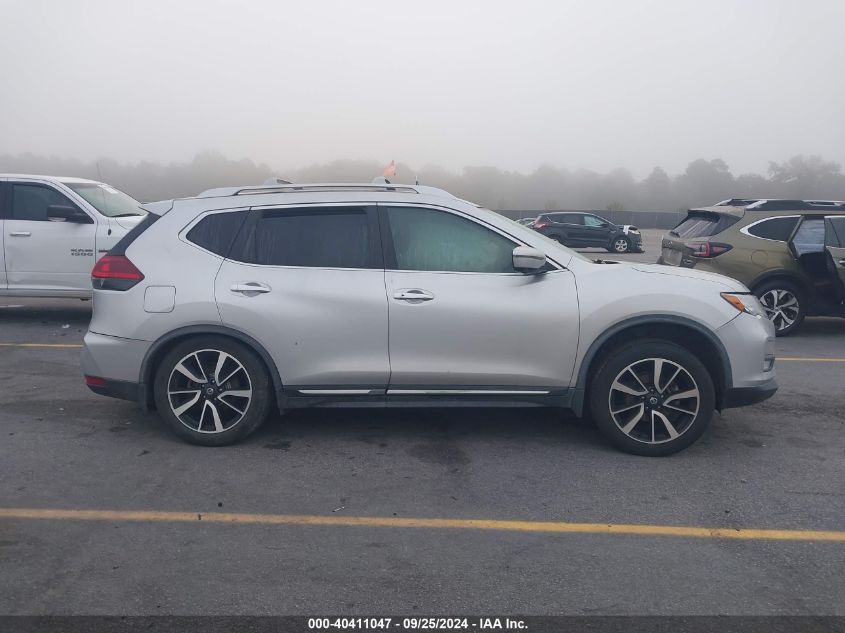 2018 Nissan Rogue Sl VIN: JN8AT2MT7JW491620 Lot: 40411047