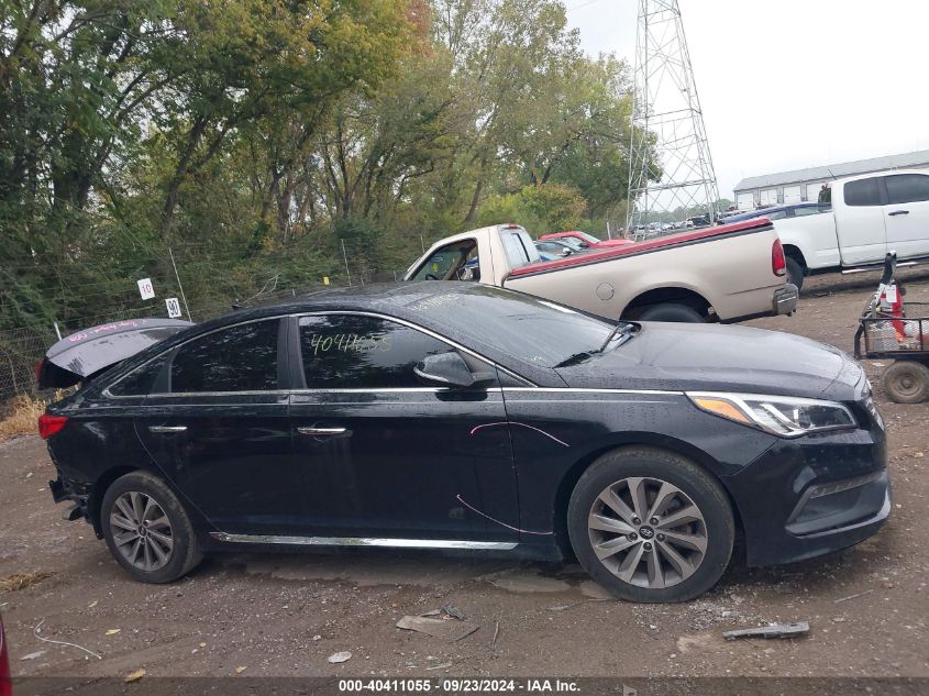 2017 HYUNDAI SONATA SPORT - 5NPE34AF8HH464675