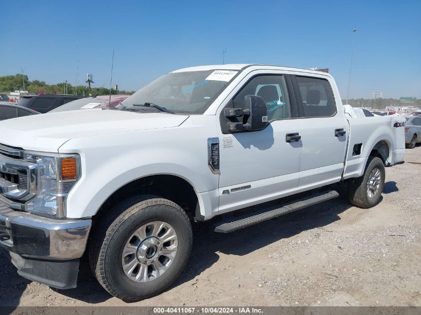 2022 Ford F-250 Xlt VIN: 1FT7W2BT3NEG27172 Lot: 40411067