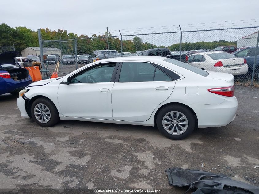 2016 Toyota Camry Le/Xle/Se/Xse VIN: 4T4BF1FK8GR581807 Lot: 40411077