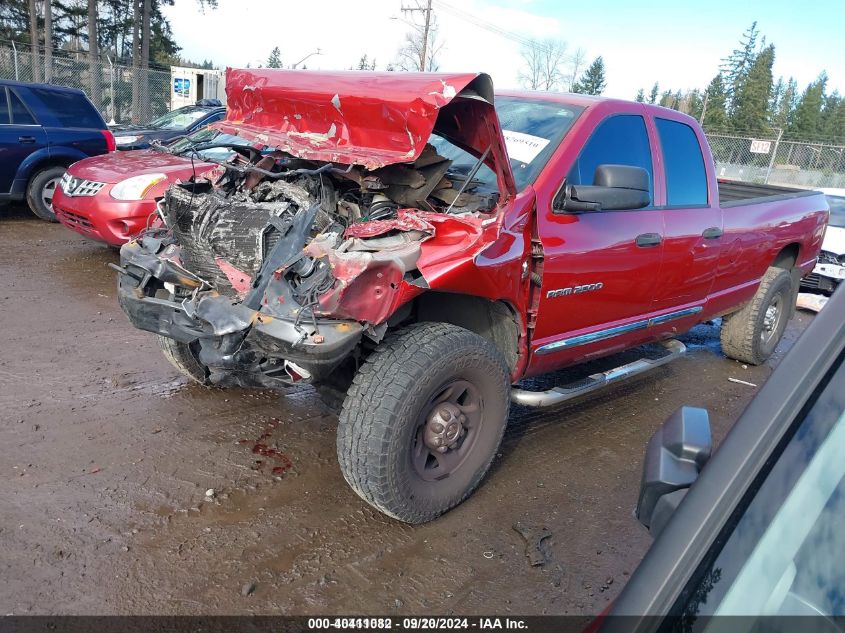 2006 Dodge Ram 2500 Laramie VIN: 1D7KS28C66J237274 Lot: 40411082