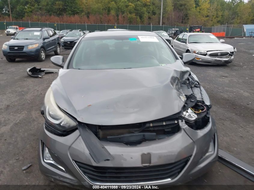 5NPDH4AE1EH516342 2014 Hyundai Elantra Se/Sport/Limited