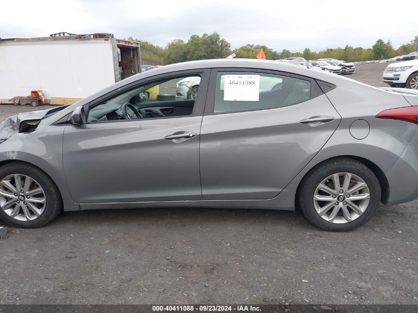 2014 Hyundai Elantra Se/Sport/Limited VIN: 5NPDH4AE1EH516342 Lot: 40411088