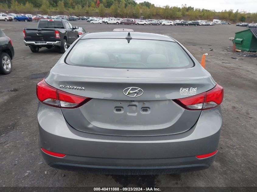 2014 Hyundai Elantra Se/Sport/Limited VIN: 5NPDH4AE1EH516342 Lot: 40411088