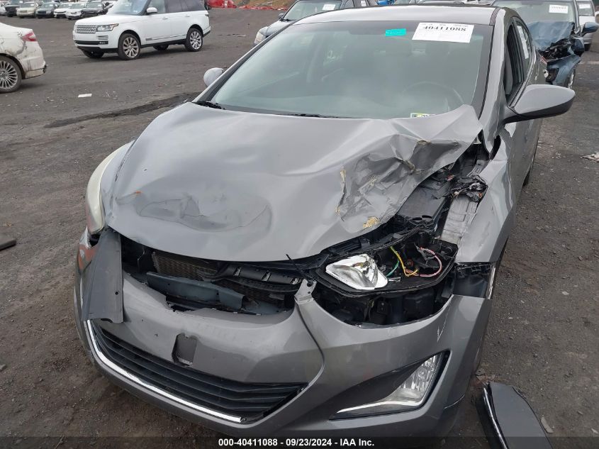 5NPDH4AE1EH516342 2014 Hyundai Elantra Se/Sport/Limited